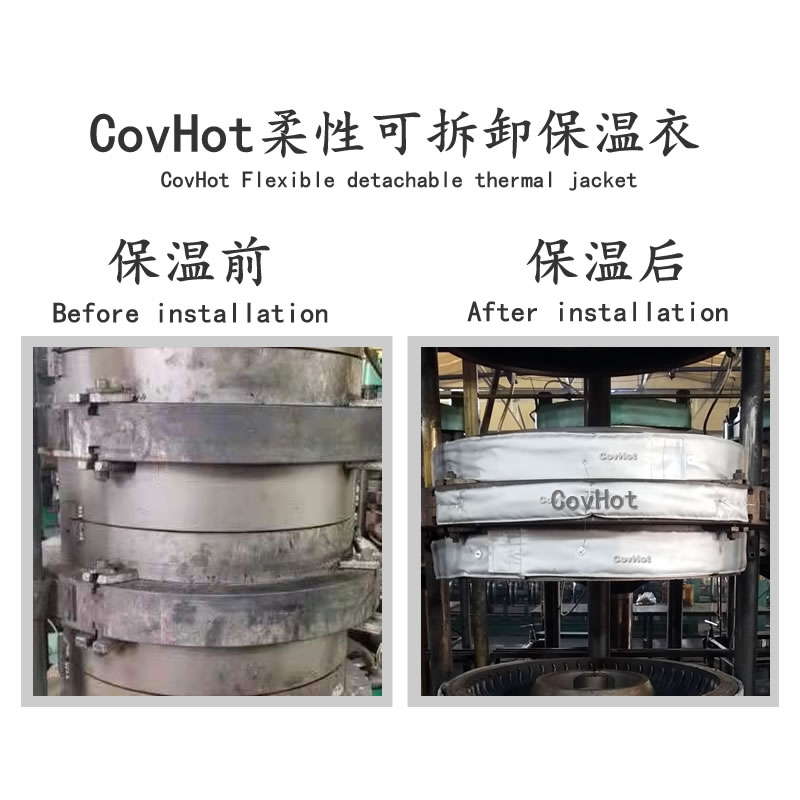 硫化機使用可拆卸保溫套有什么用途？